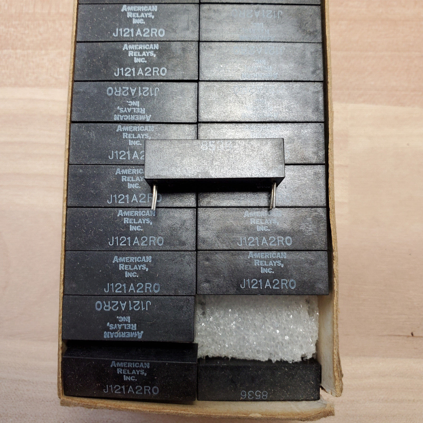 5 PCS LOT  Reed Relay- American Relays Part # J121A2RO- NOS