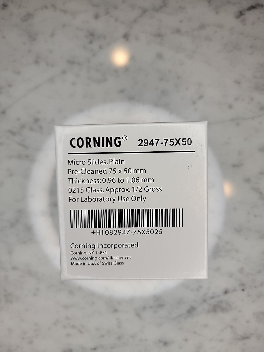CORNING 2947-75X50 MICRO SLIDES PLAIN
