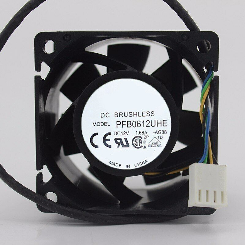 PFB0612UHE 6038 60*60*38mm 6cm DC 12V 1.68A Blower Air Flow  Cooling Fan