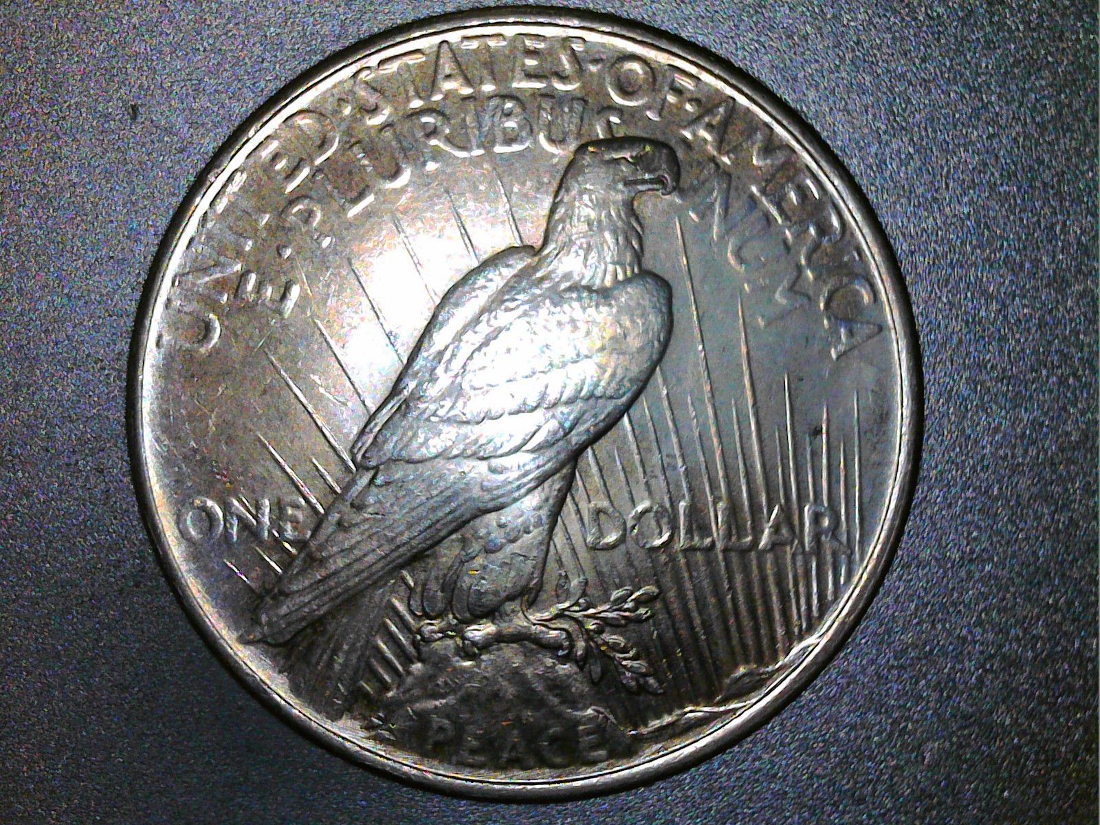 1924 Peace Dollar Philadelphia Silver Coin