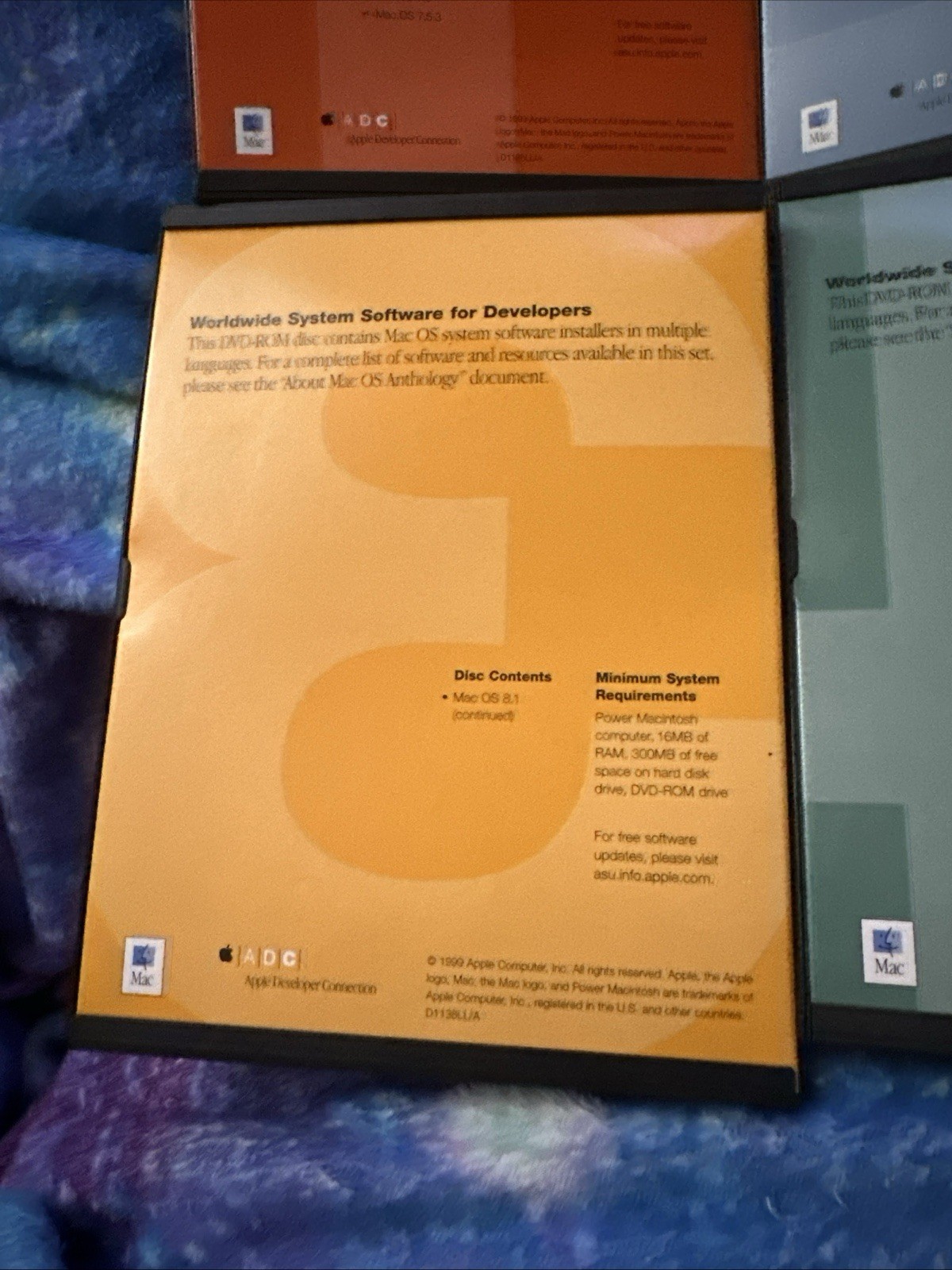 Mac OS Anthology Worldwide System Software Developers 1999 Edition