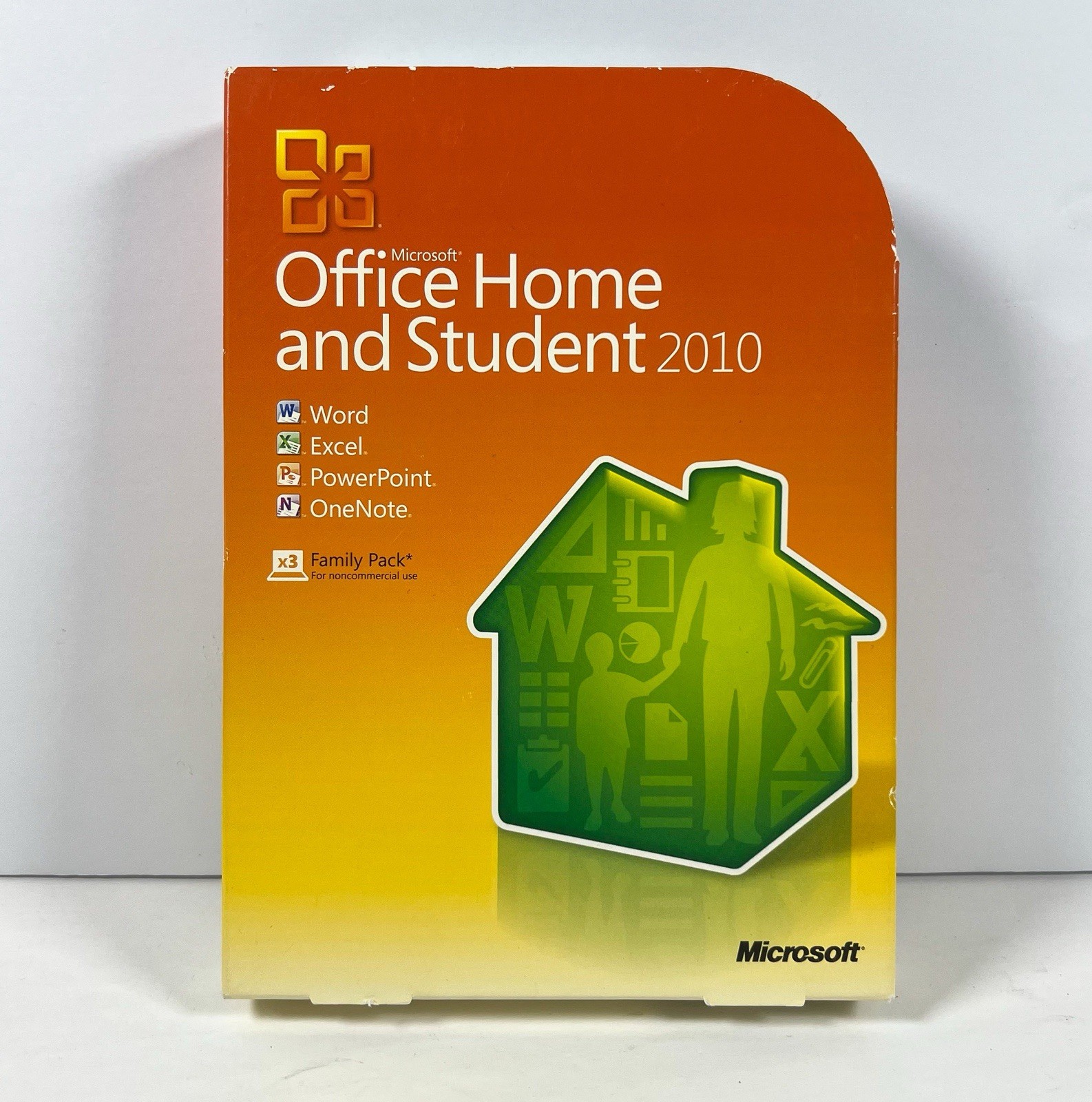 Microsoft Office Home and Student 2010 Software for Windows w/ Product Key