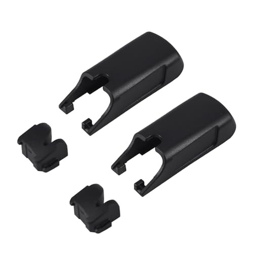 2 PCS Front Windscreen Wiper Arm Cover Cap Push Clips Compatible with Mercedes