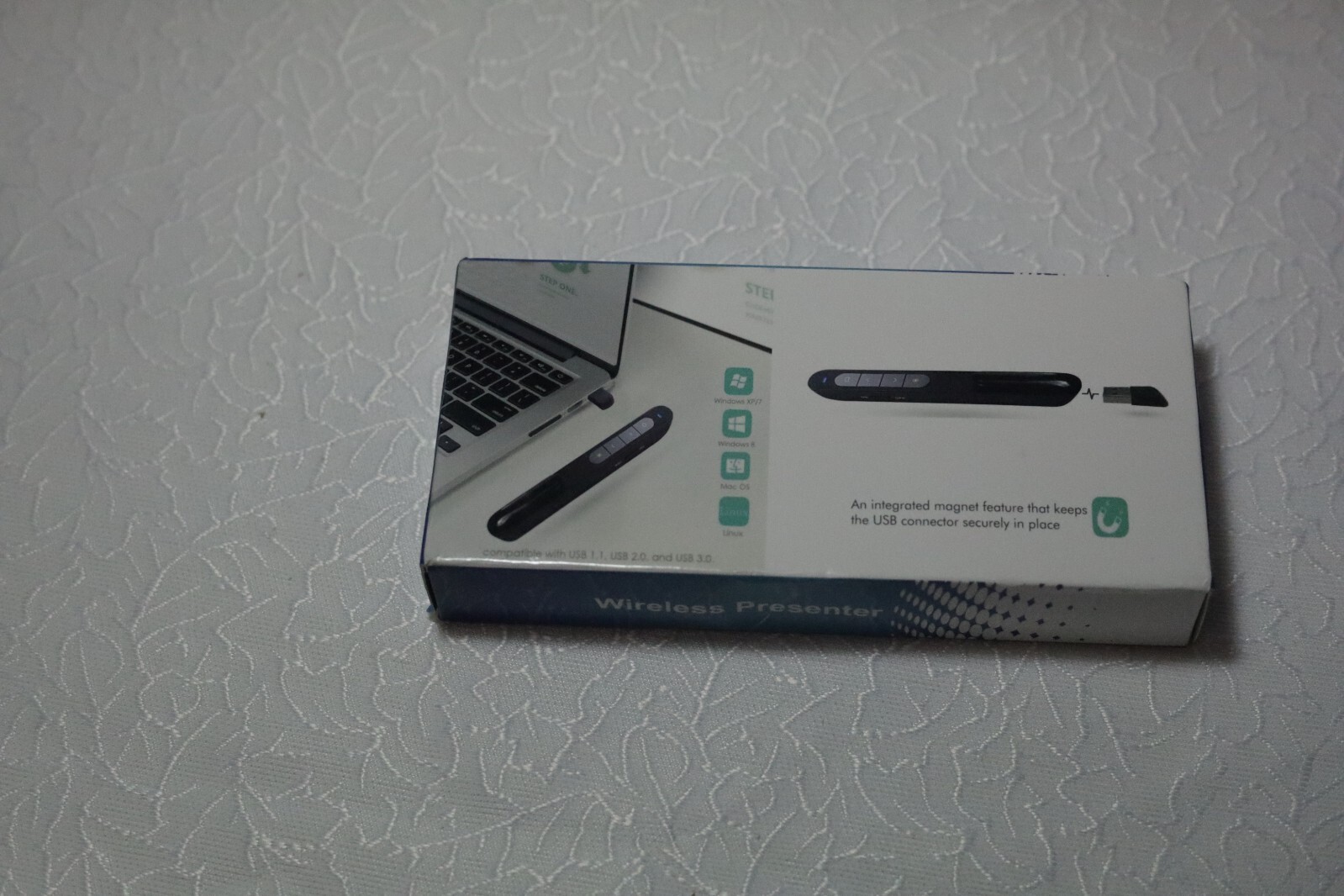 Black Slide Show Pointer Wireless Receiver Pointer for Device
