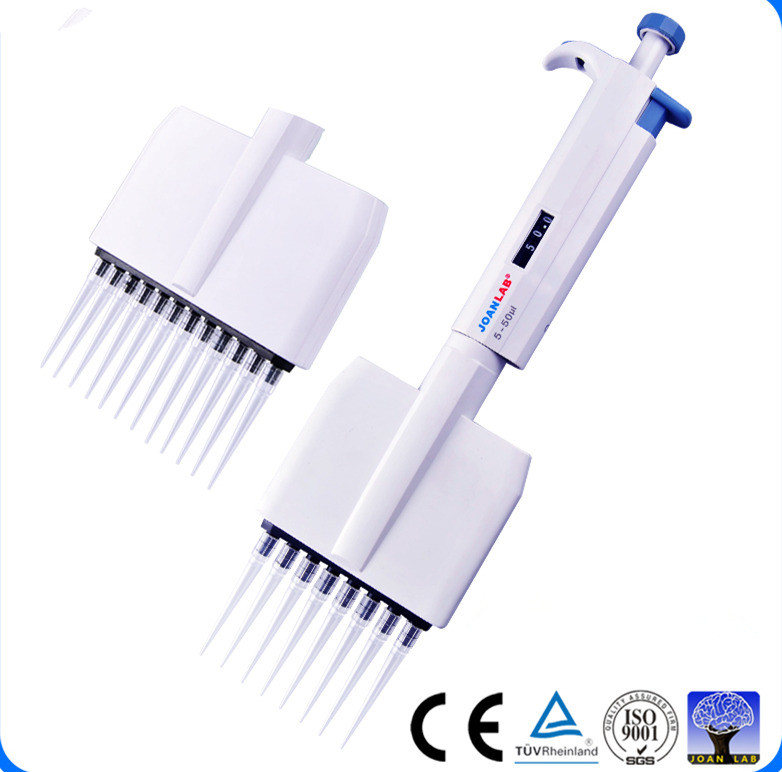 5-50ul 12 Channels Variable Volume Pipette Liquid Handling Transfer Pipettor