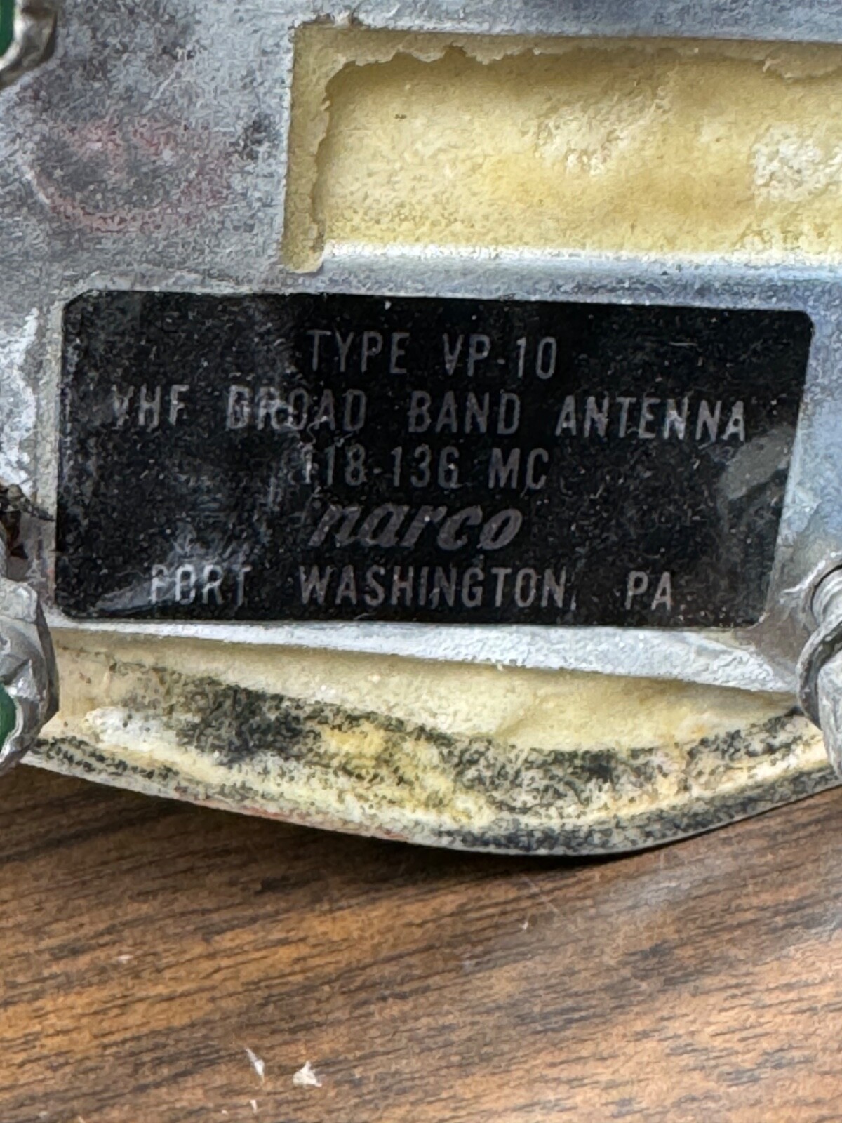 Narco VP-10 VHF Broad Band Antenna