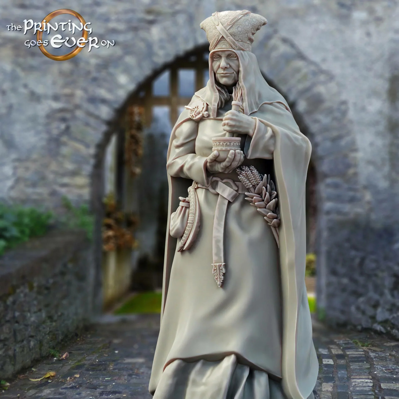 Healer - 28-32mm Citizens of Whitcaester - Resin Tabletop Miniature