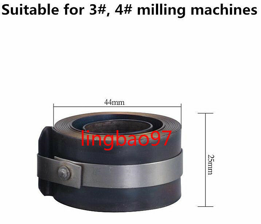 2pcs Milling Machine Part Spindle Quill Return Clock Spring R8 25mm Bridgeport