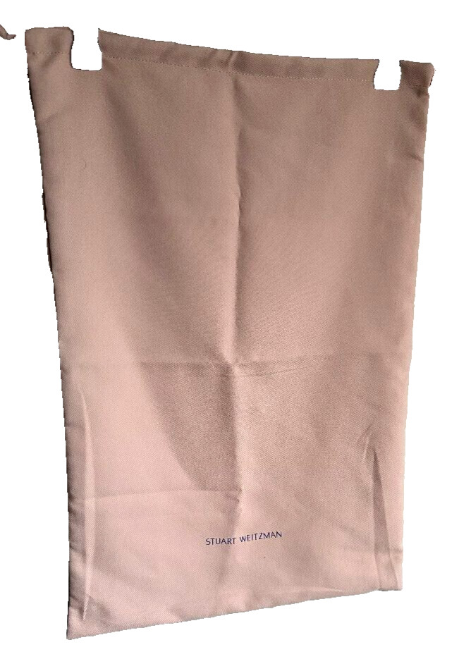 STUART WEITZMAN XL Drawstring Dust Bag 26''X 17'' BRAND NEW