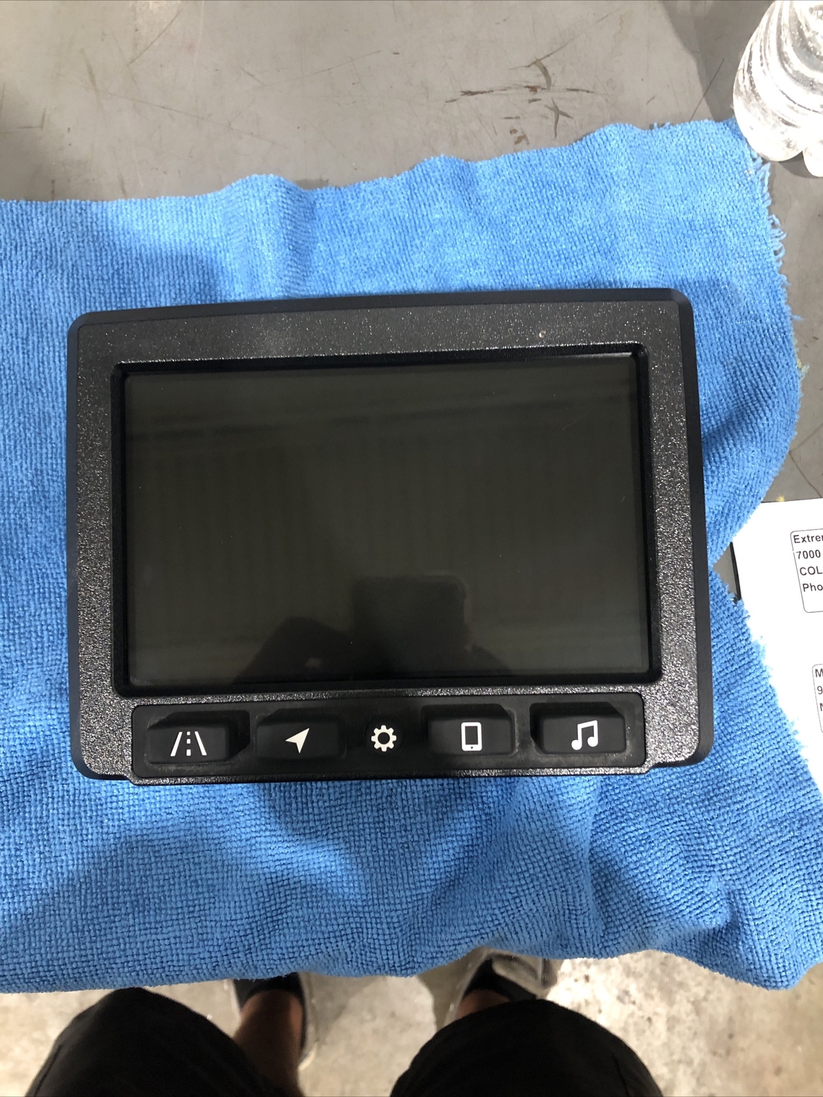 Indian Ride Command Screen GPS Maps