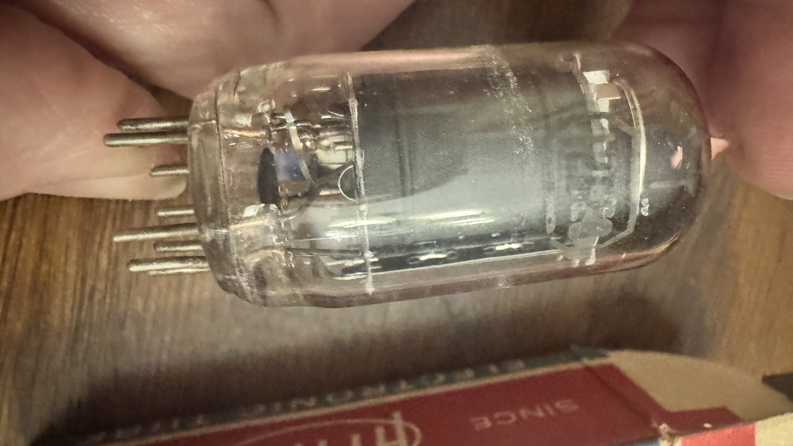 NOS Hytron 12DE8 variable μ amplifier pentode Electron Tube
