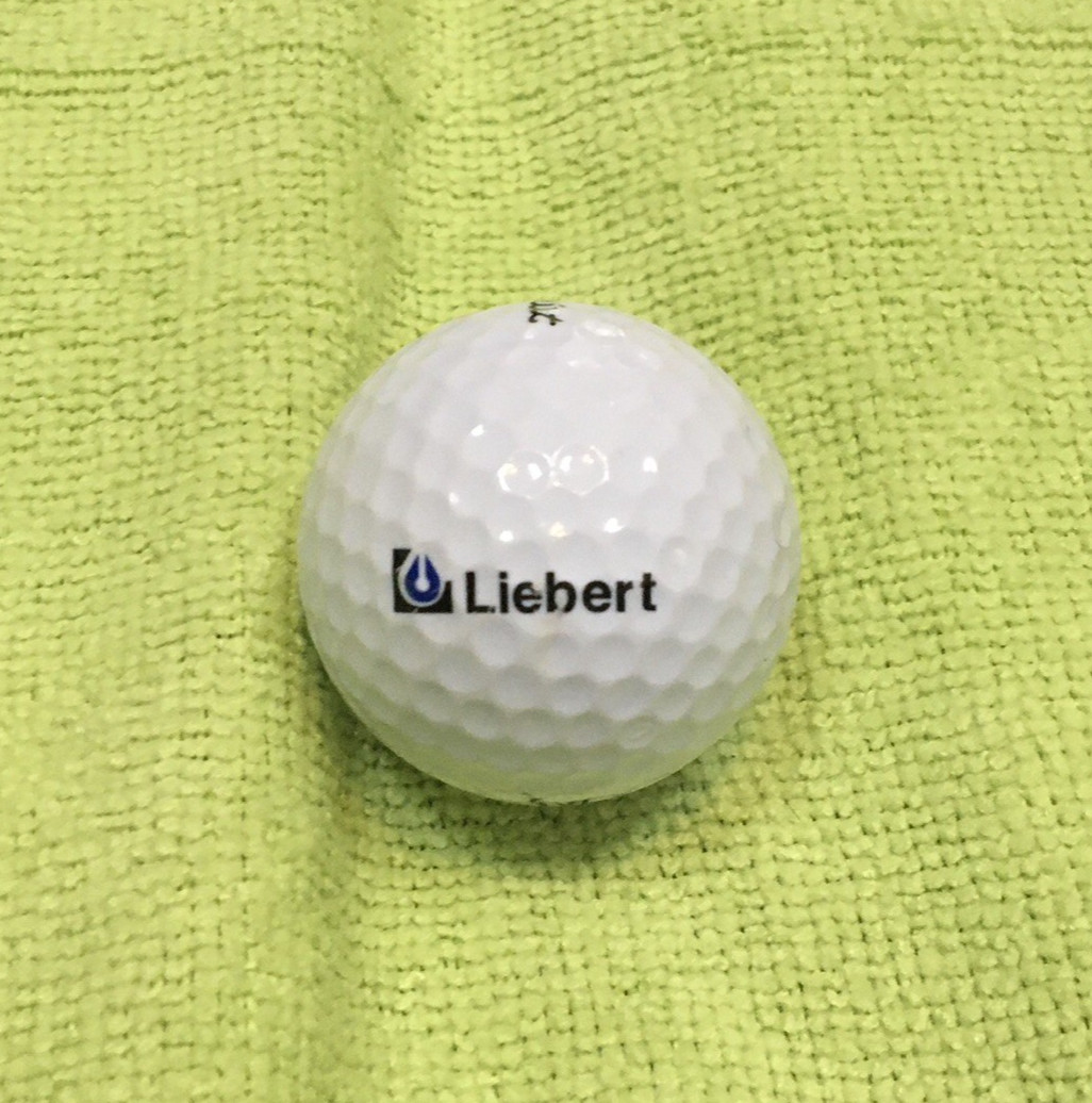Liebert Corporate Logo Golf Ball