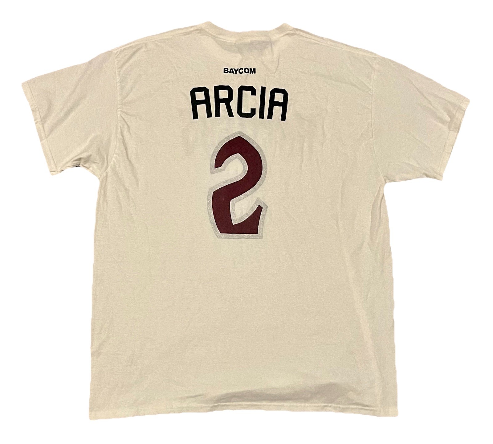 Orlando Arcia — Wisconsin Timber Rattlers Jerzees Jersey Shirt — Size Men’s XL