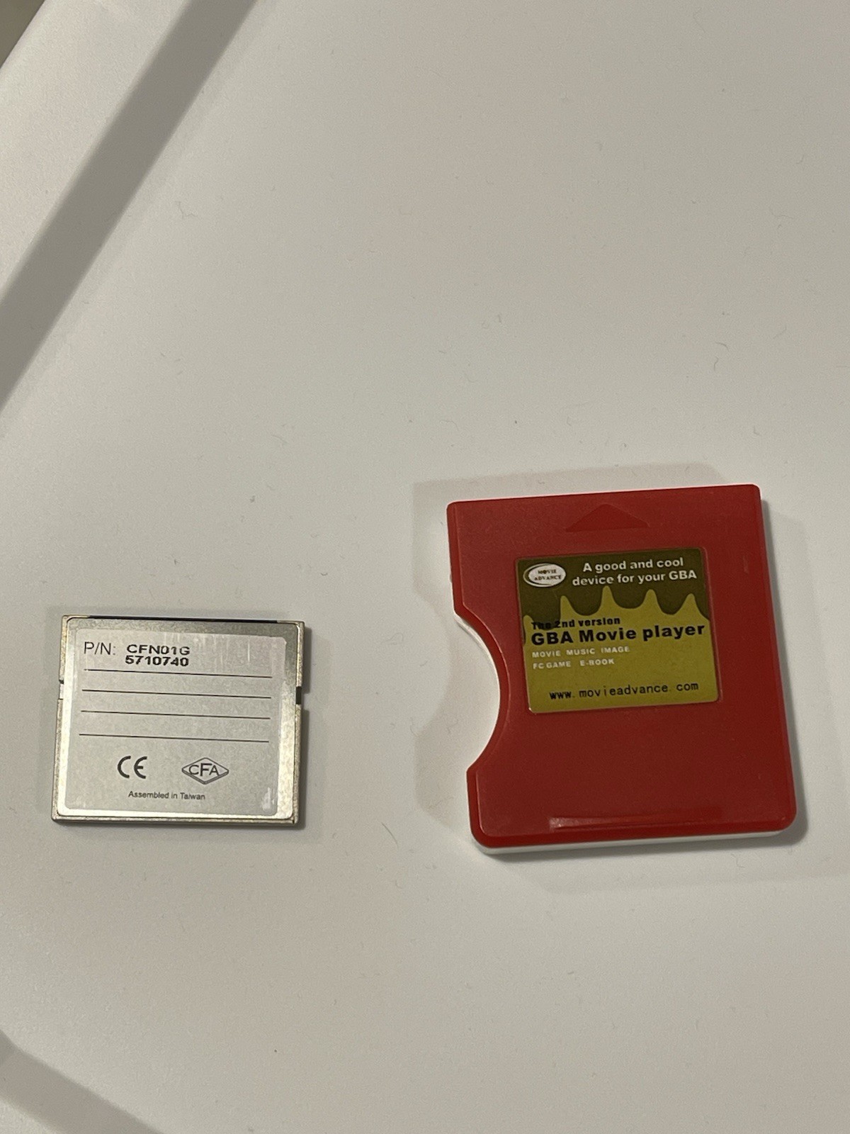 GBA Movie Player for Game Boy Advance/SP Compact Flash 1GB - Tested working