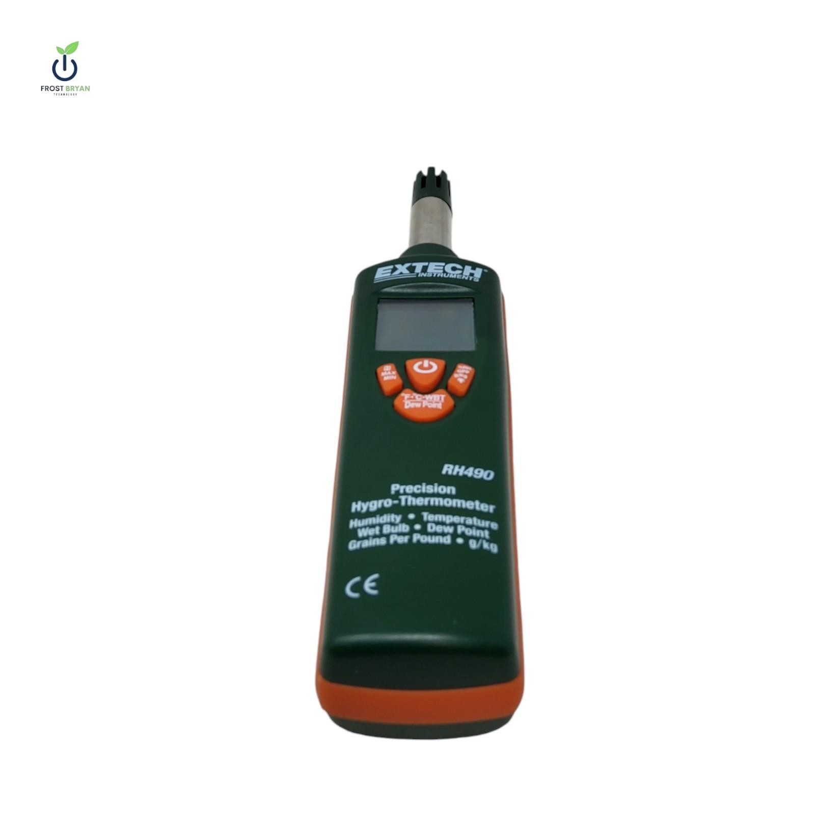 Extech RH490 Precision Hygro Thermometer Humidity Temperature Meter