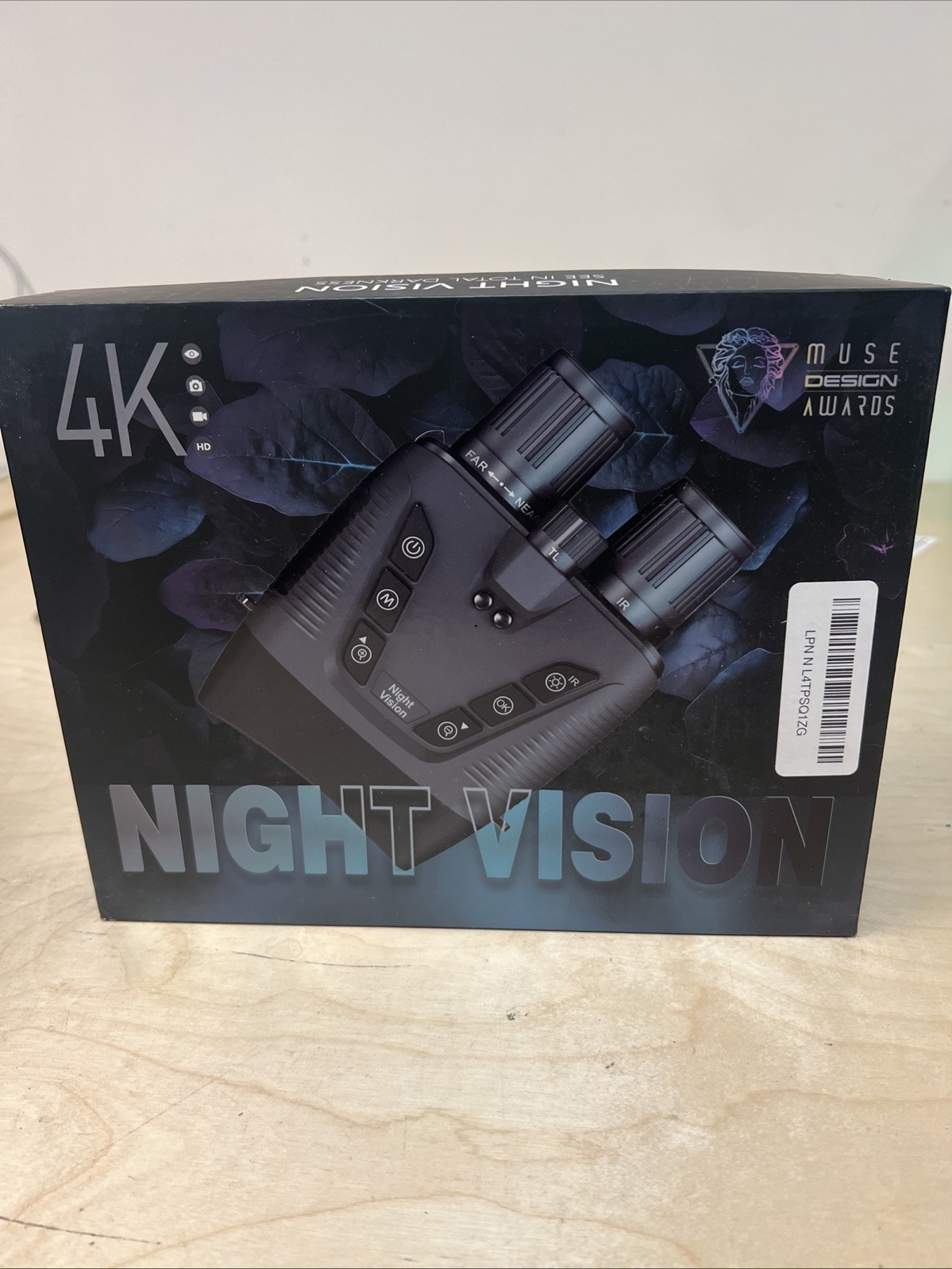 Night Vision Binoculars 4K 2024 MUSE Design Platinum Award Camera Fast Charging