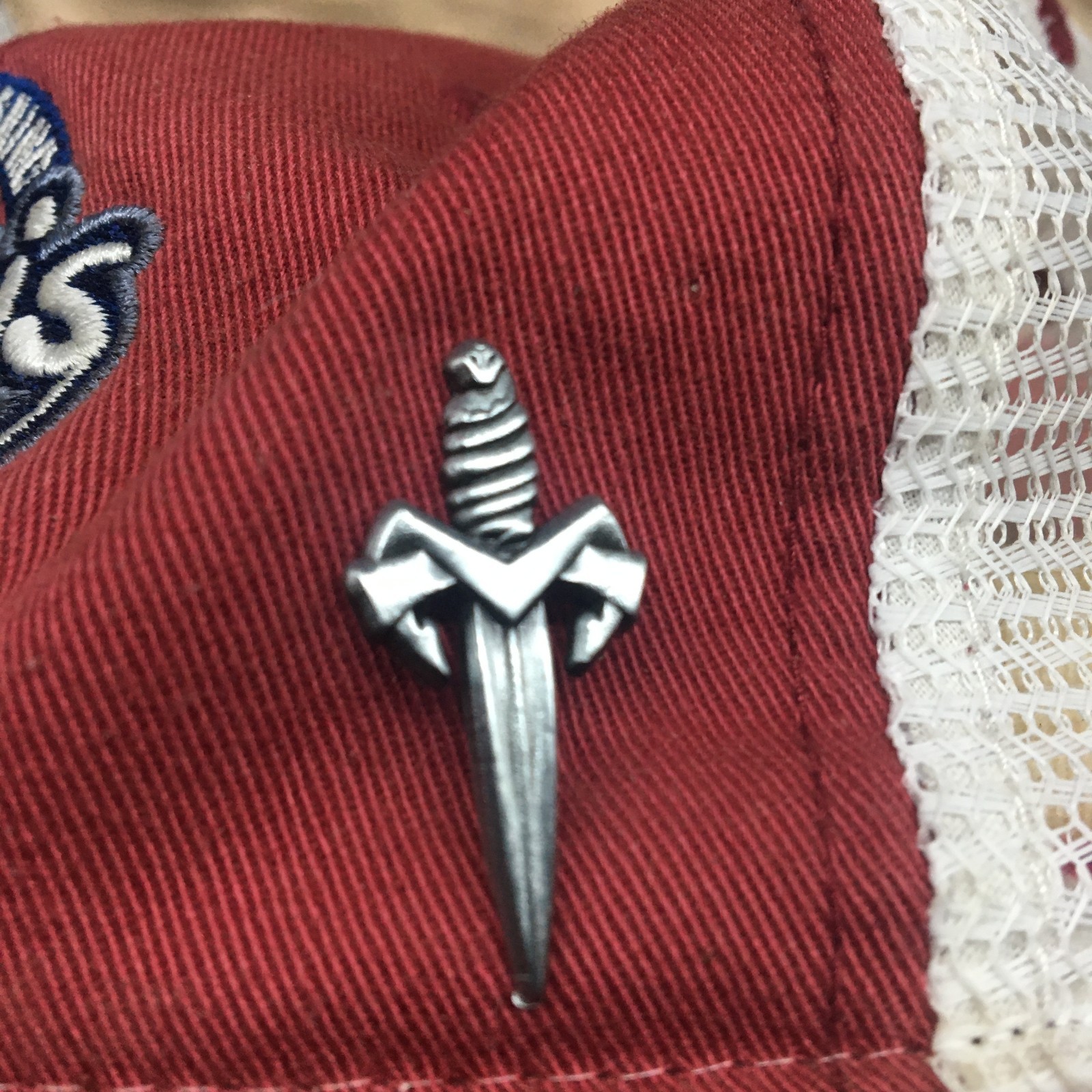 Microtech knives dagger metal hat pin lapel