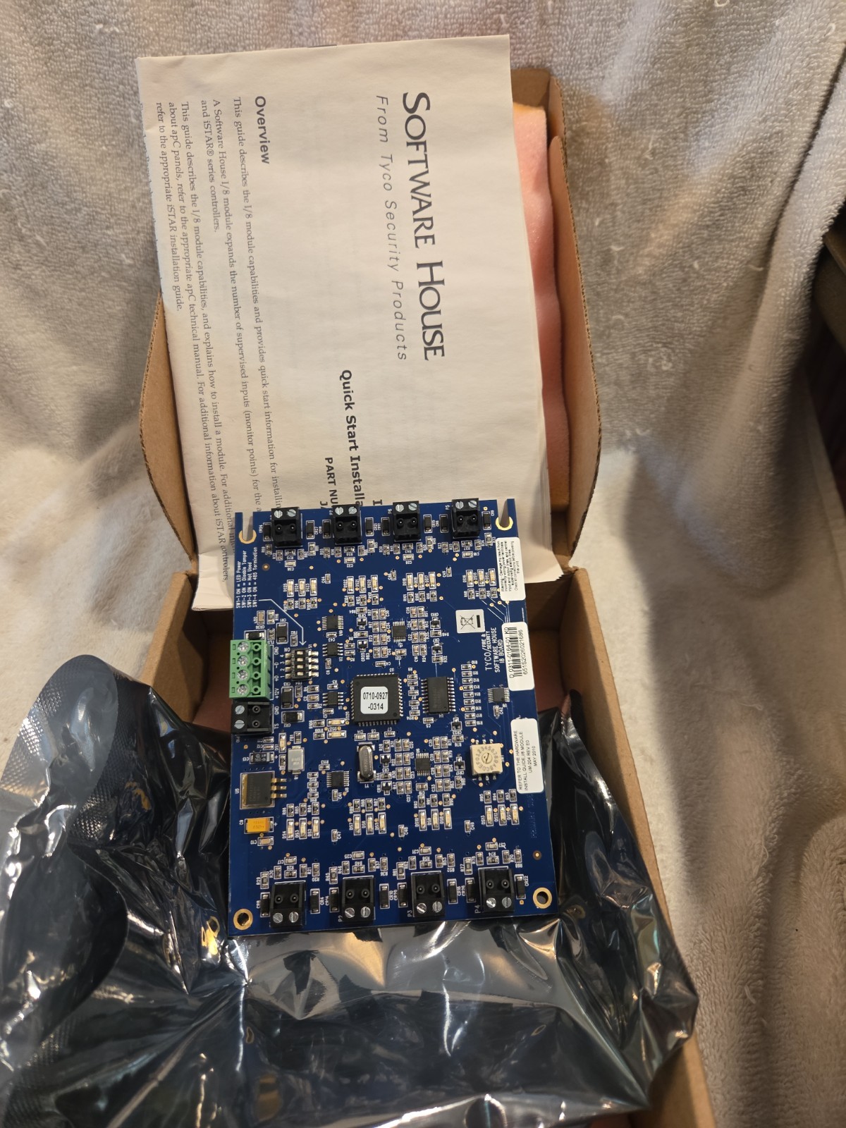 Software House, AS0073-000, Input Bus  Module