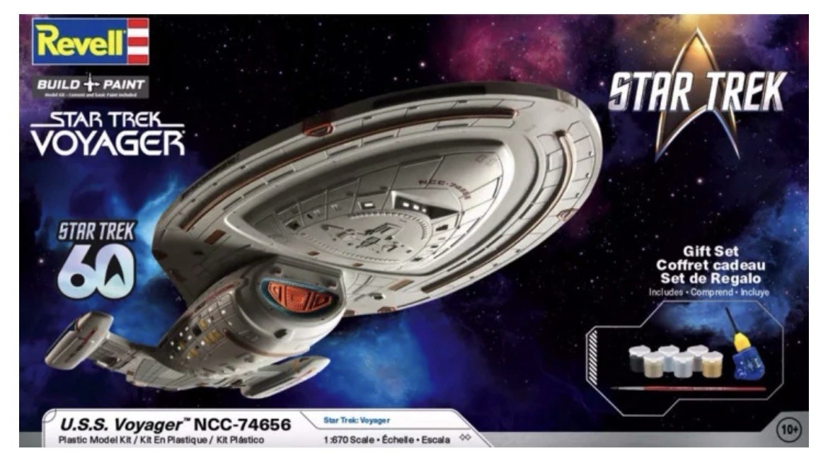 1/670 Revell #13604 Star Trek USS Voyager NC74656