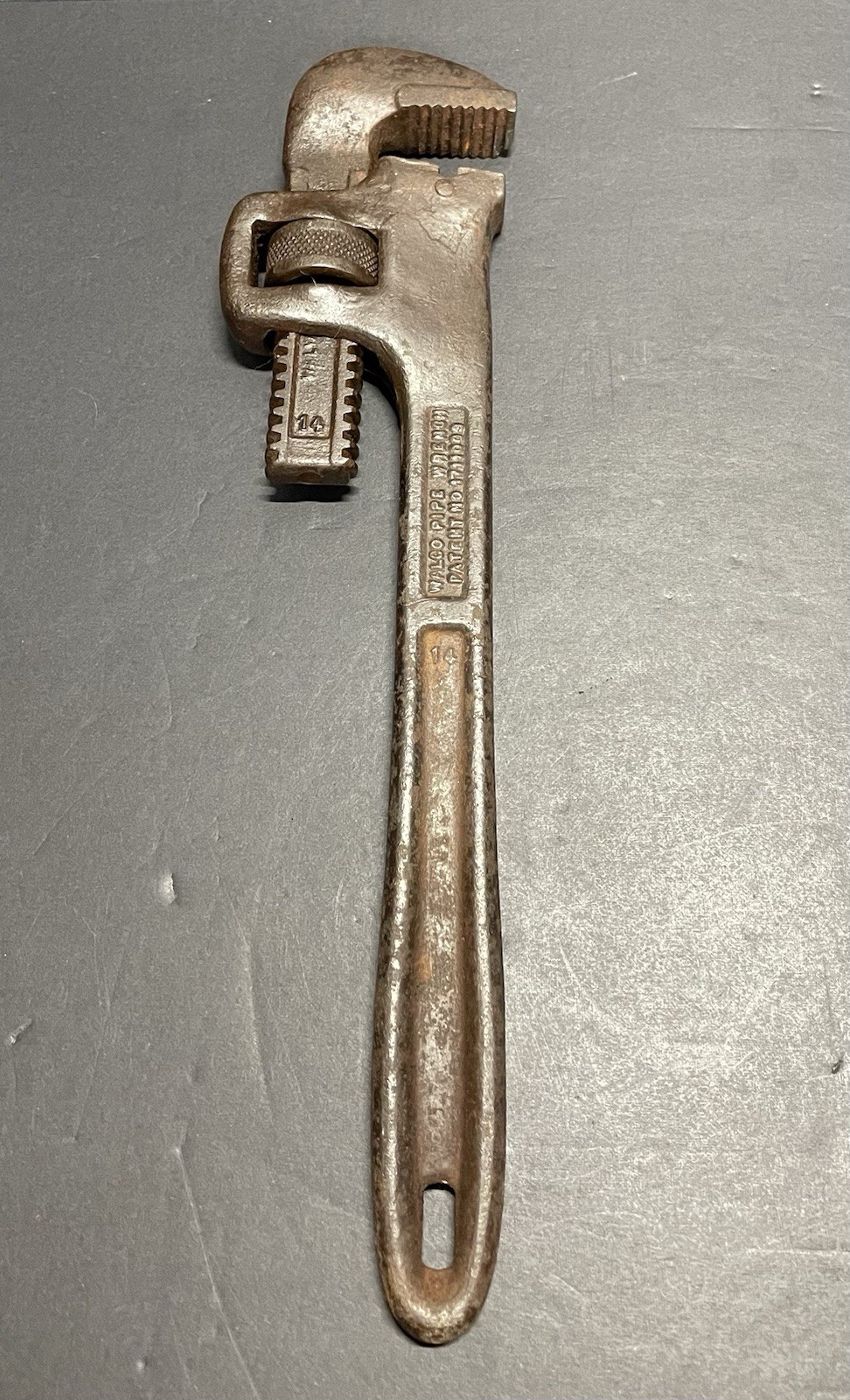 Vintage Walworth Walco Pipe Wrench 13”