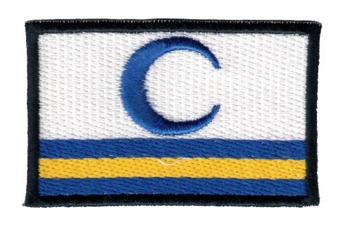 Iraqi 2004 flag sleeve patch