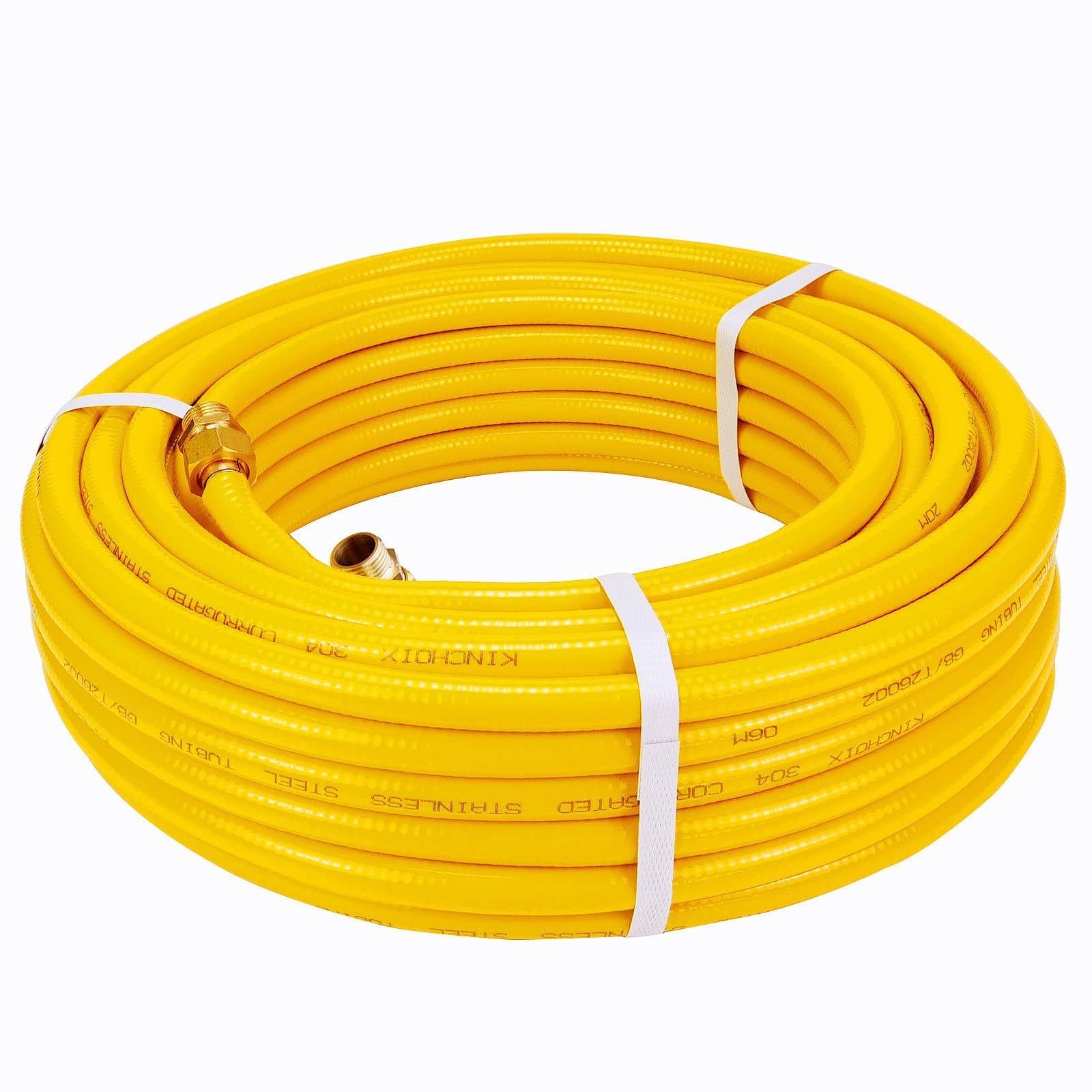 Kinchoix 100Ft Flex Gas Line 1/2 Gas Pipe Kit Csst Gas Line For Stove Dryer