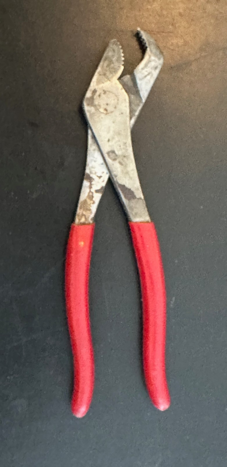 MAC TOOLS M307G BATTERY TERMINAL PLIERS 7 INCH WITH RED HANDLES MADE IN USA