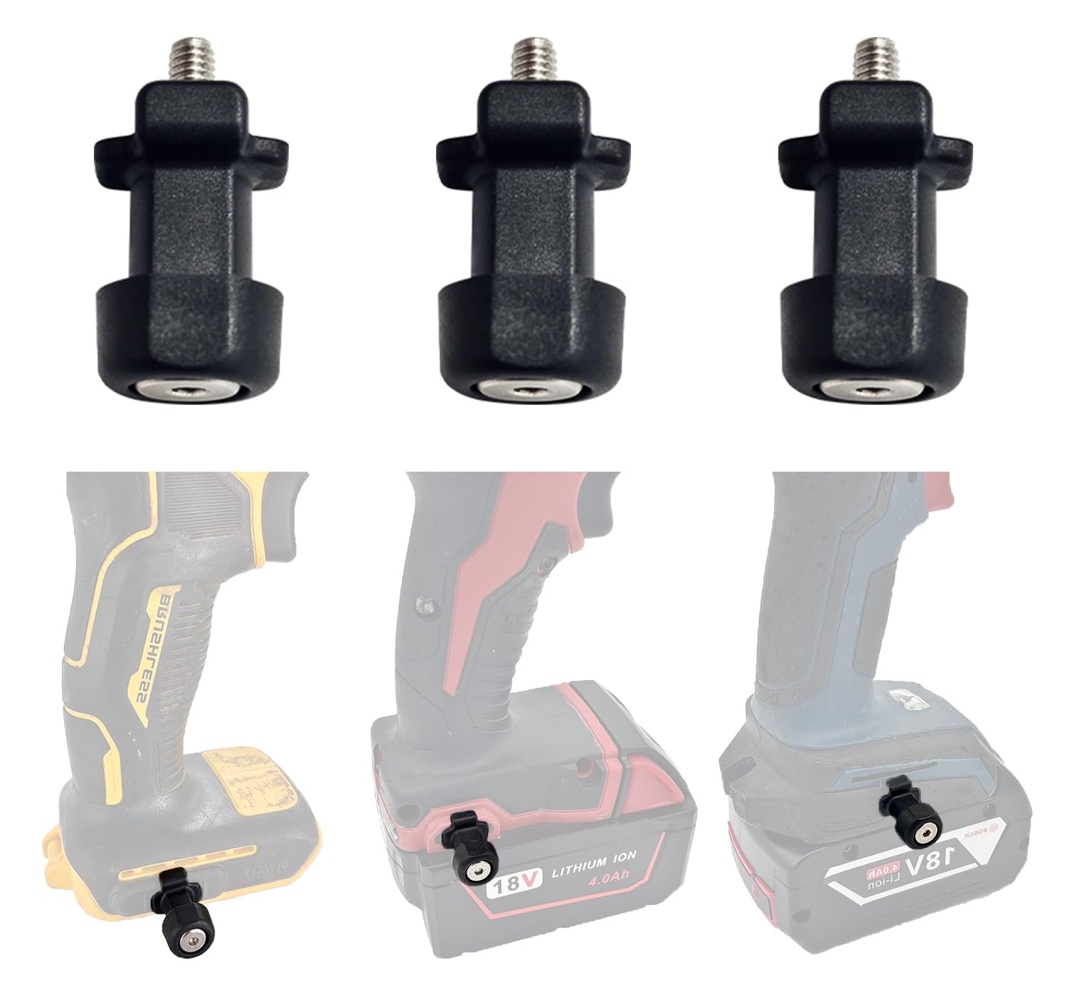 3-Pack Tool Holster Drill Pins, for Drill Holster