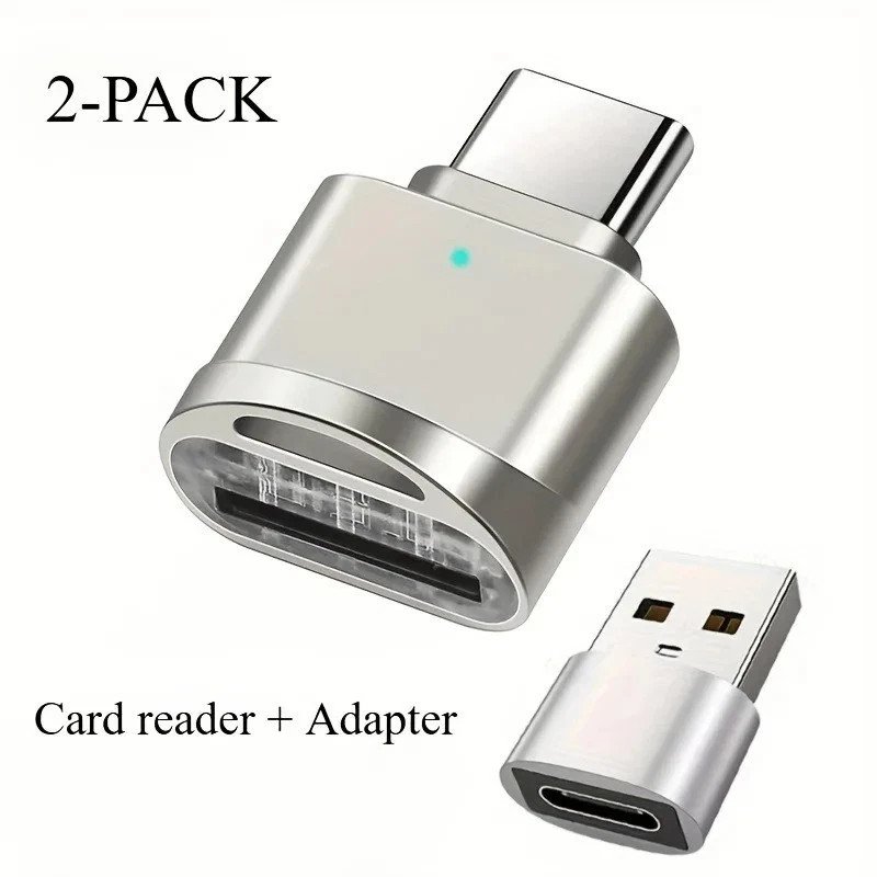 Type C To Micro SD TF Card Reader OTG USB Adapter Converter For Samsung Phone