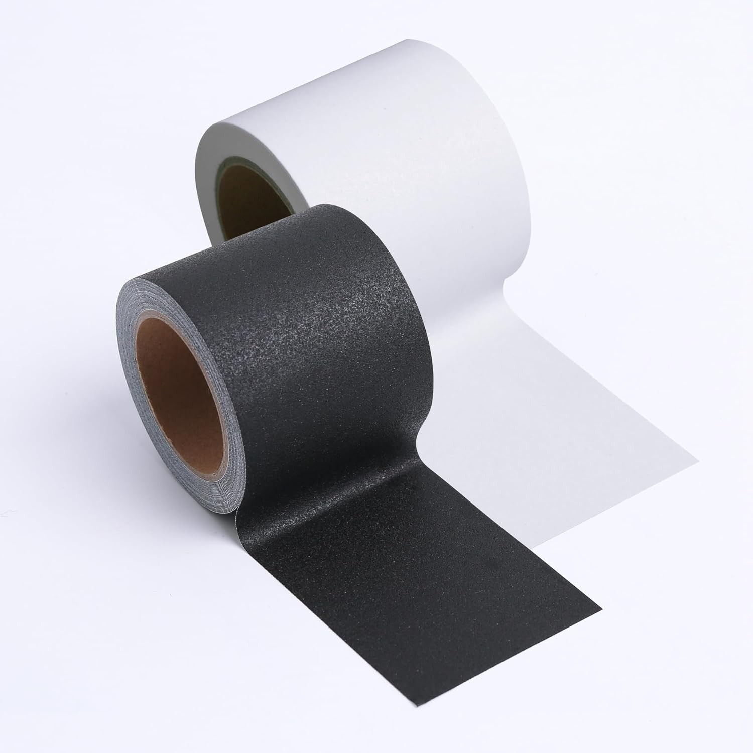 2 Rolls 2" x 33FT Book Binding Tape Self-Adhesive Black & White Repair Reinforce