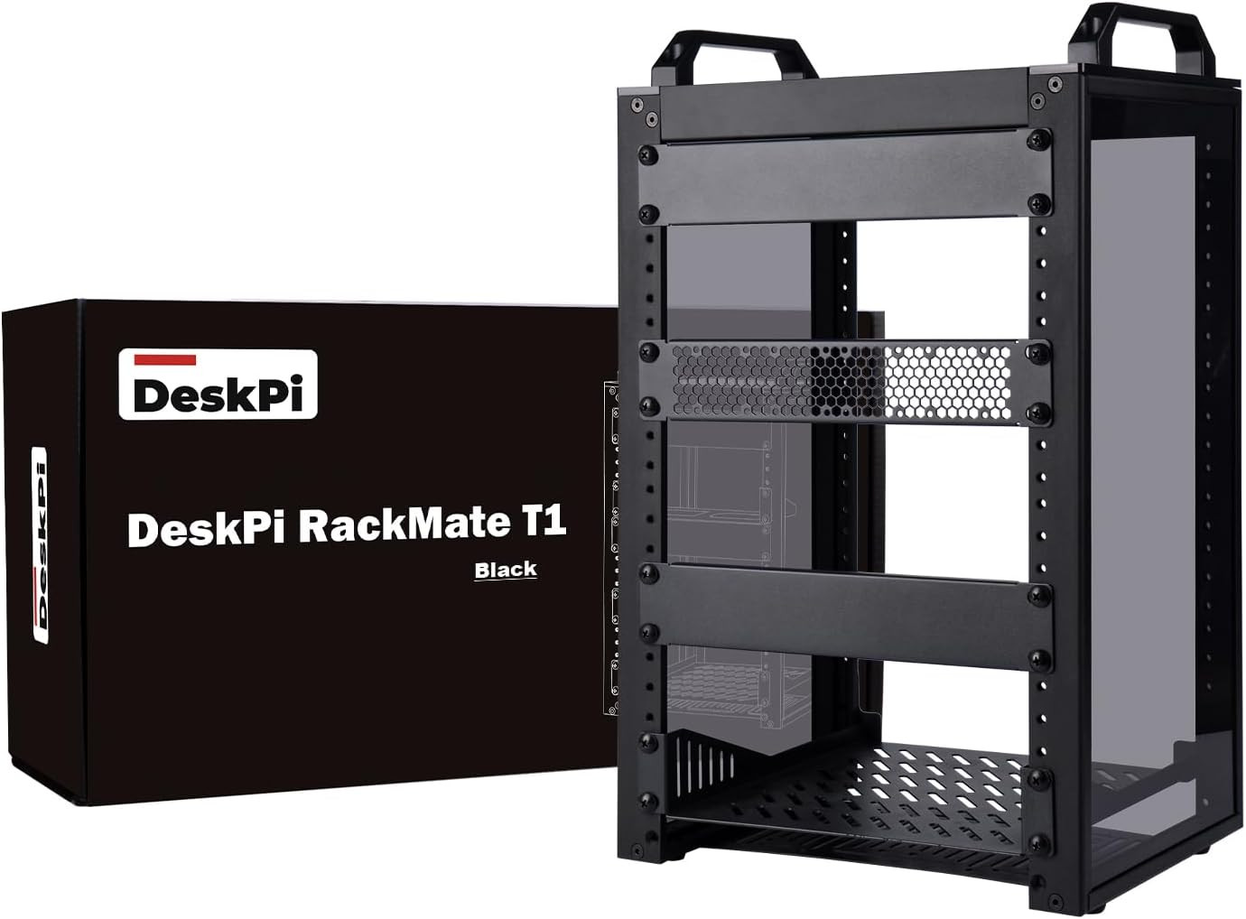 8U Network Rack, 10 Inch Mini Server Rack for Network, Servers, Audio, and Video