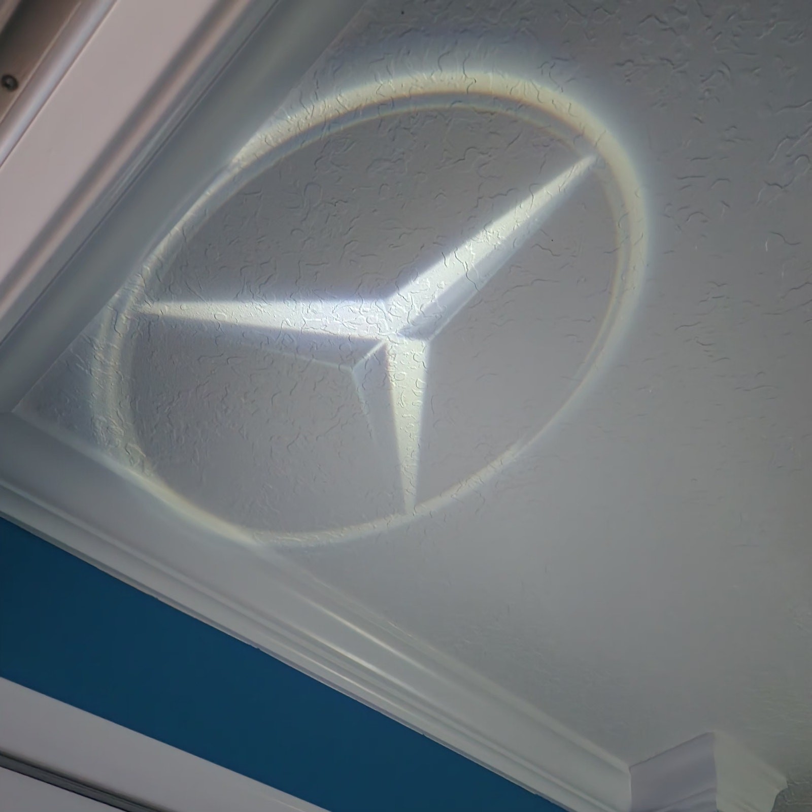 Rare NIB Mercedes‑Benz Projectable Night Light – Logo, Light Sensing