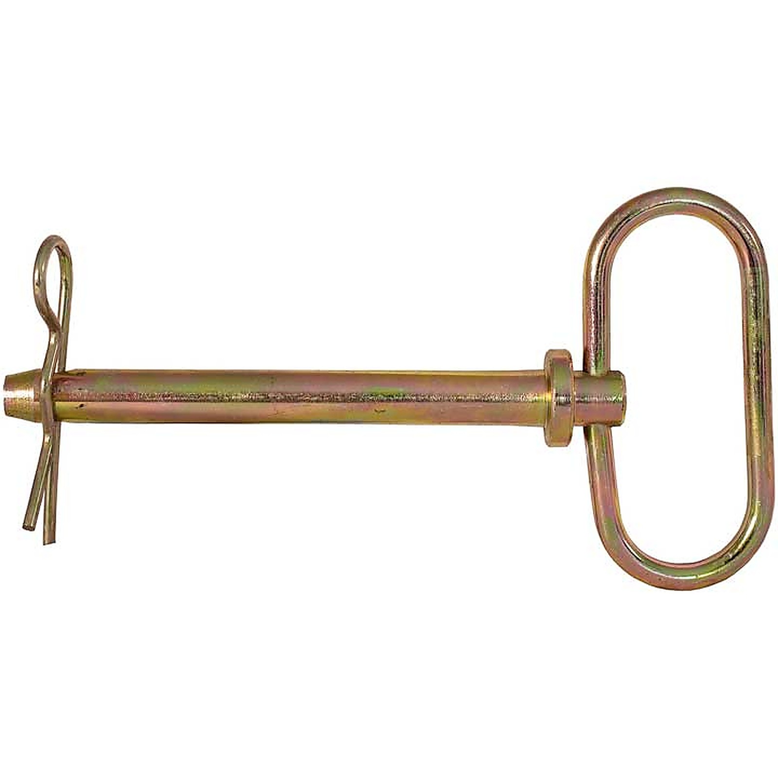 Hitch Pin with Cotter 3/4 x 6.25 Inch Long Locking Pin Strong