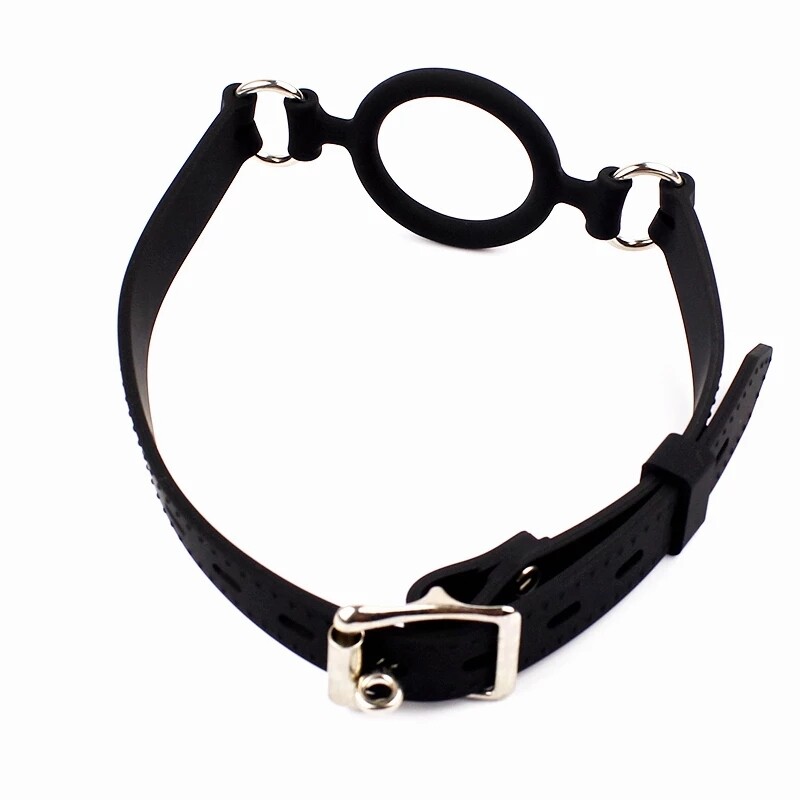Binding Open Mouth O-ring Gags Plugs Oral fixation Harness silicone Restraint