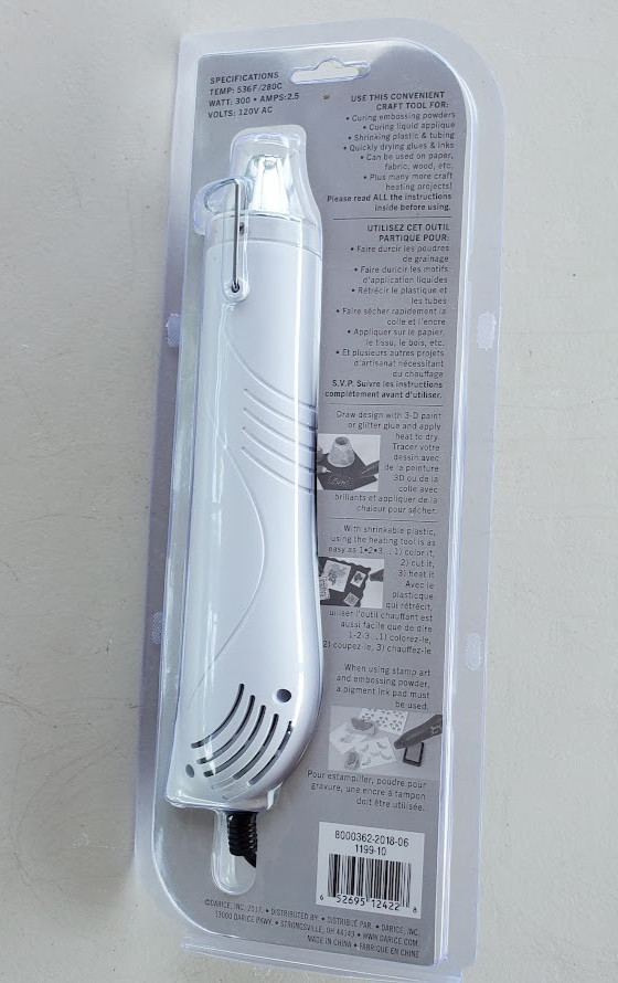 New Darice Crafters Multipurpose Heat Tool Crafters Embossing Curing Shrinking