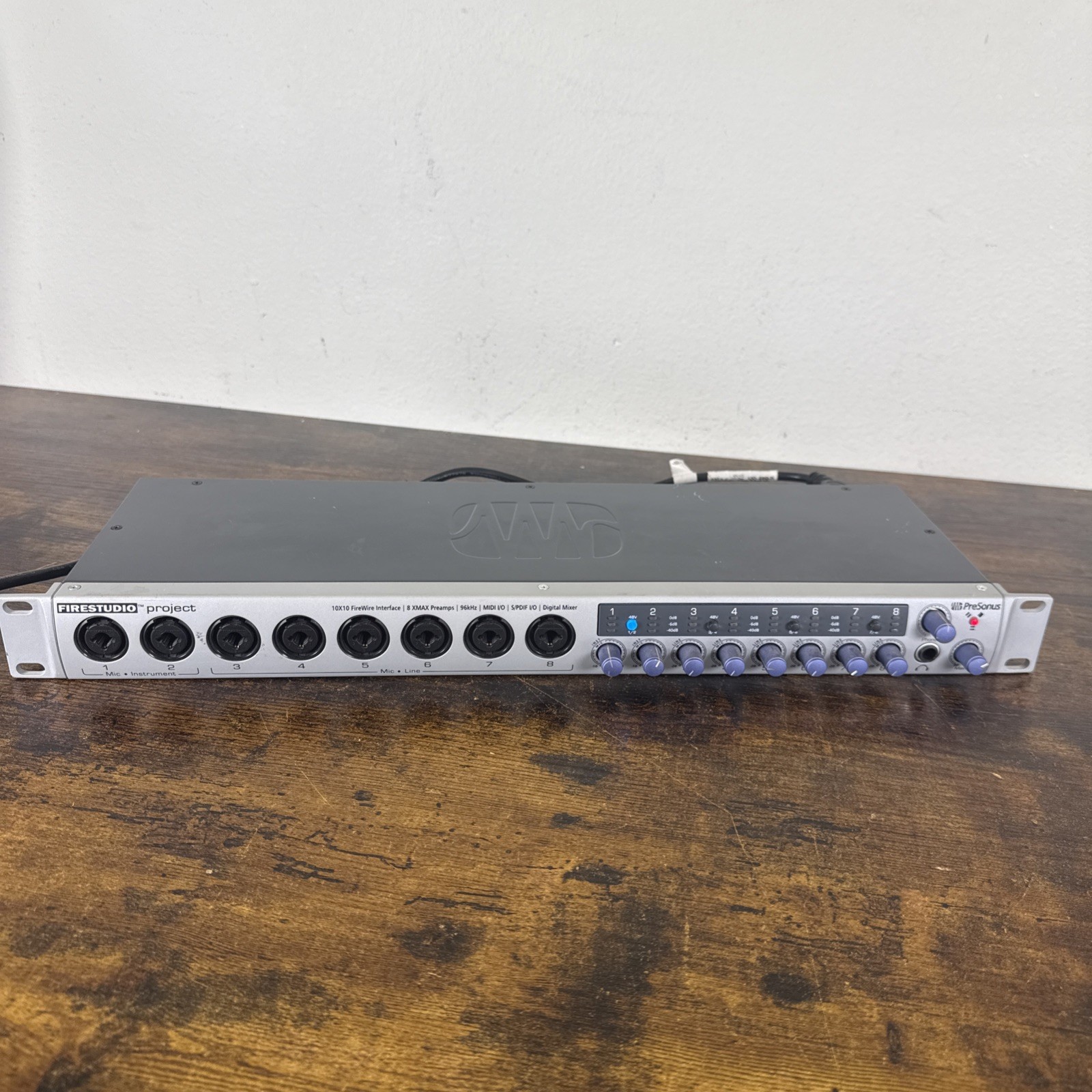PreSonus FireStudio Project 10×10 FireWire Audio Interface – Tested – EUC –