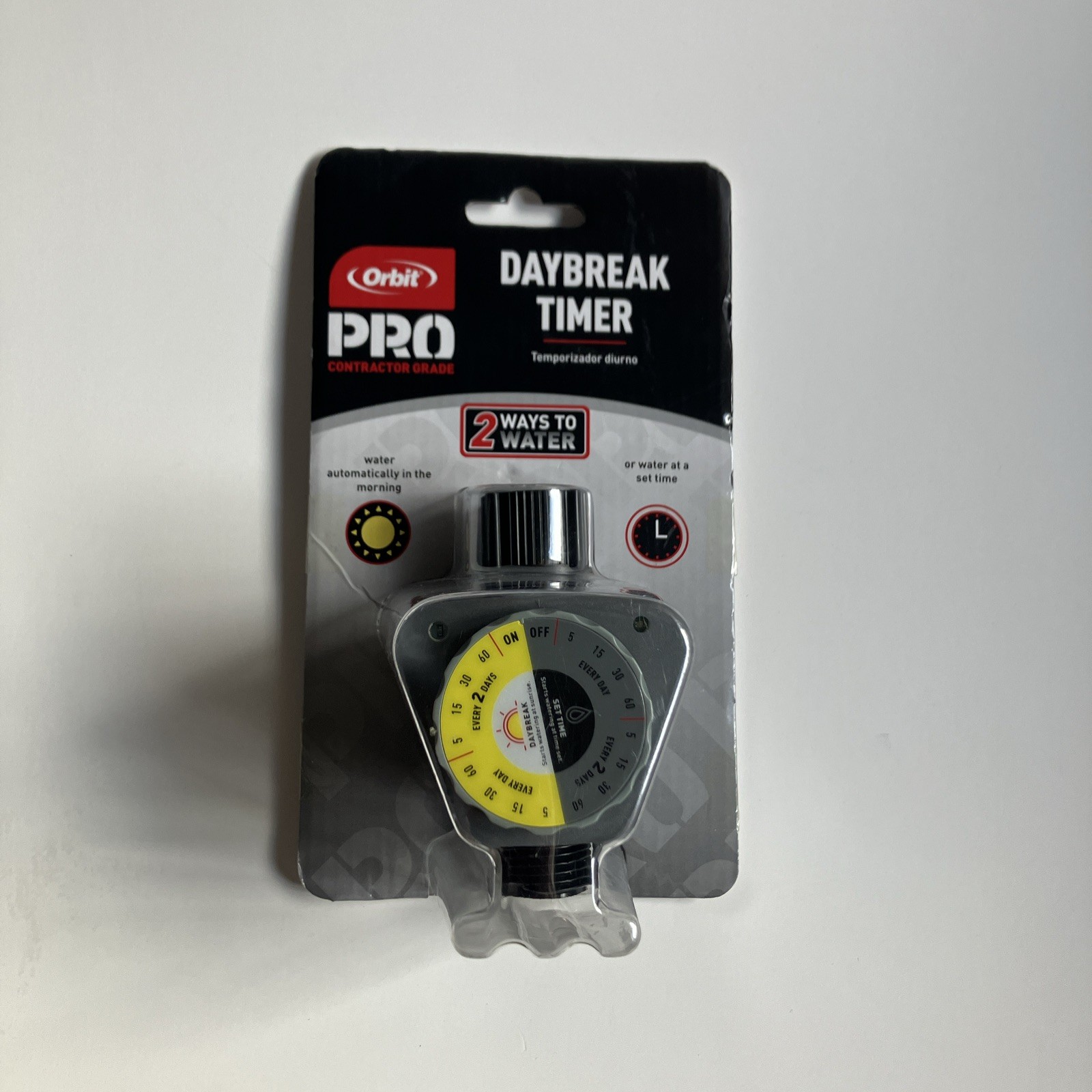 Orbit Daybreak Automatic Faucet Sprinkler Timer, Daily or Every-Other-Day Water