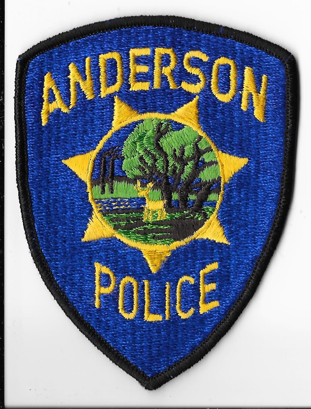 Anderson Police Department, California Shoulder Patch V1