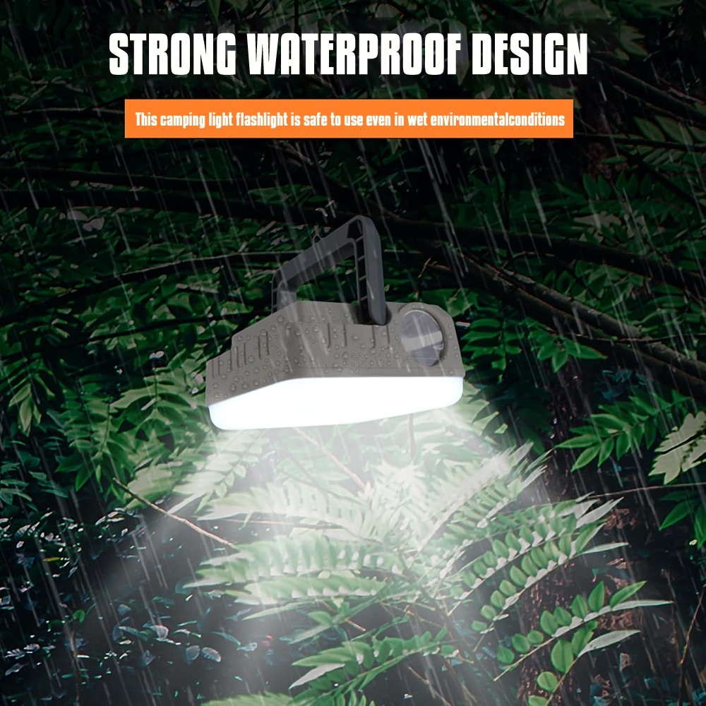 Solar Hanging Light Camping Outdoor Light Lamp Lantern Rechargeable Emergency