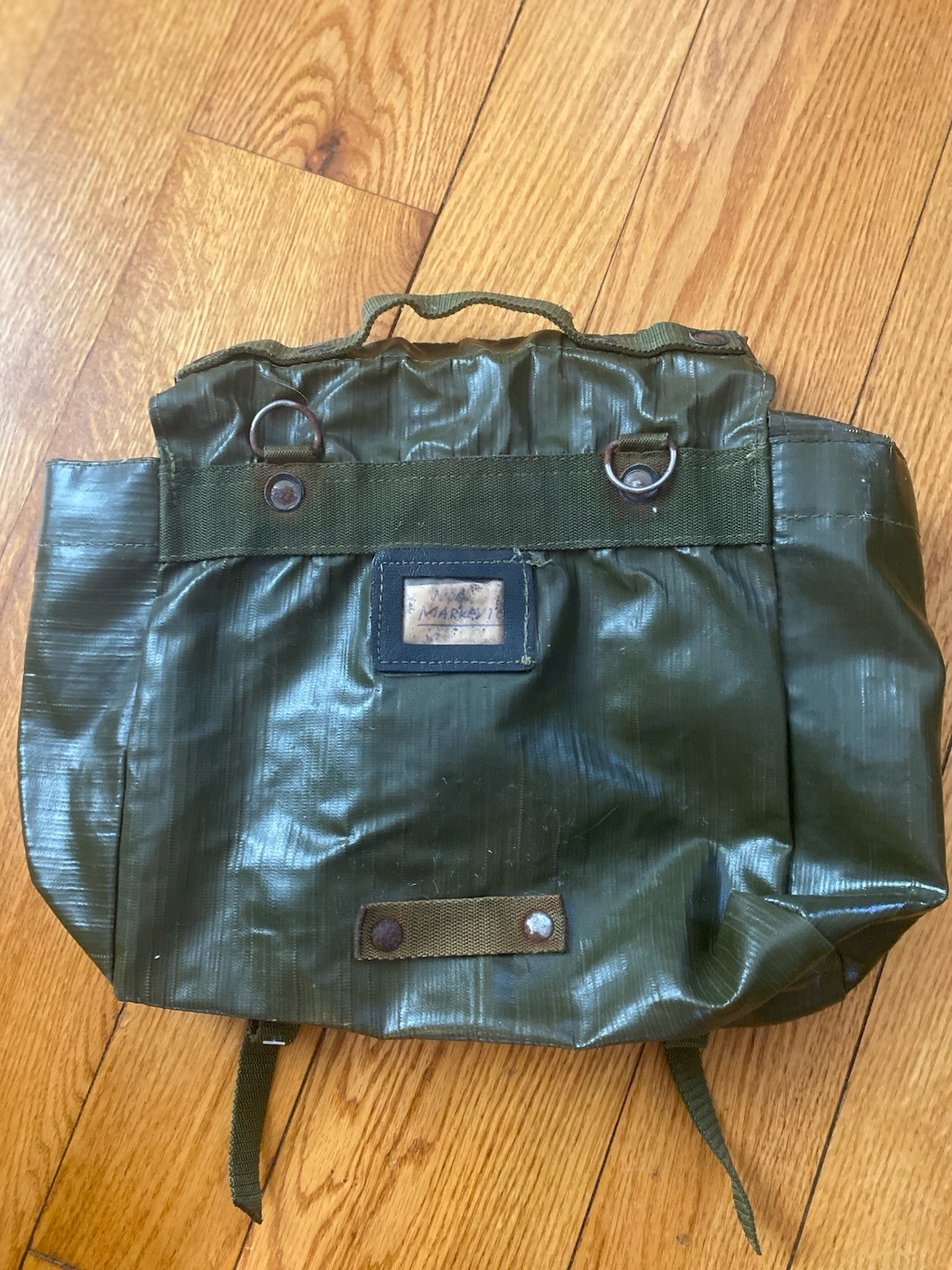 Czech M85 Shoulder Bag Bread Bag Gas Mask Bag Waterproof, No Strap Preowned