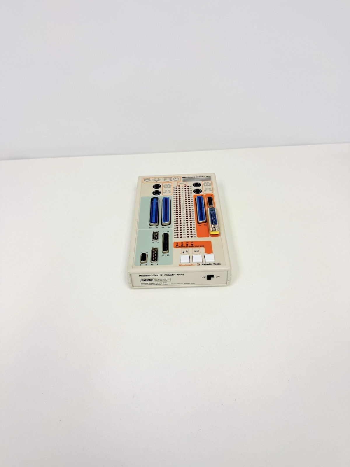 Weidmuller / Paladin Tools PC CABLE-CHECK 1570 Computer Cable Tester Used