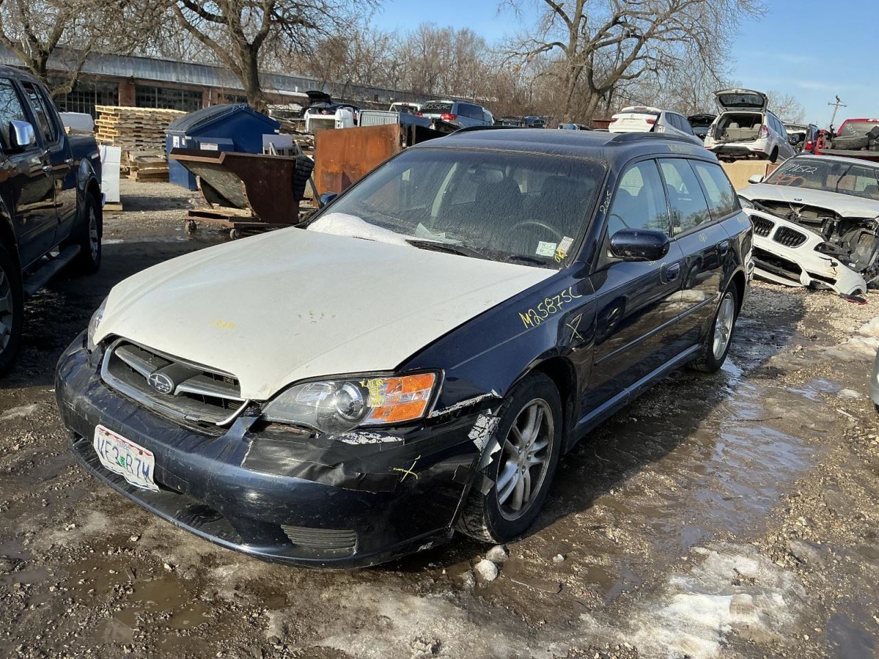 Chassis ECM  Under Console Excluding Outback Fits 05 LEGACY 876750