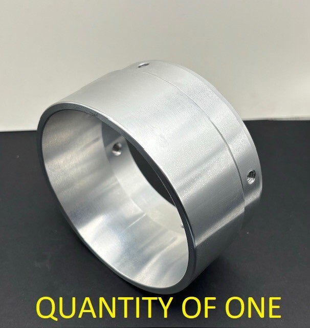 "RAW" End Cap Fits Tab Performance / Exhaust Muffler Tip fits on 4.5" 