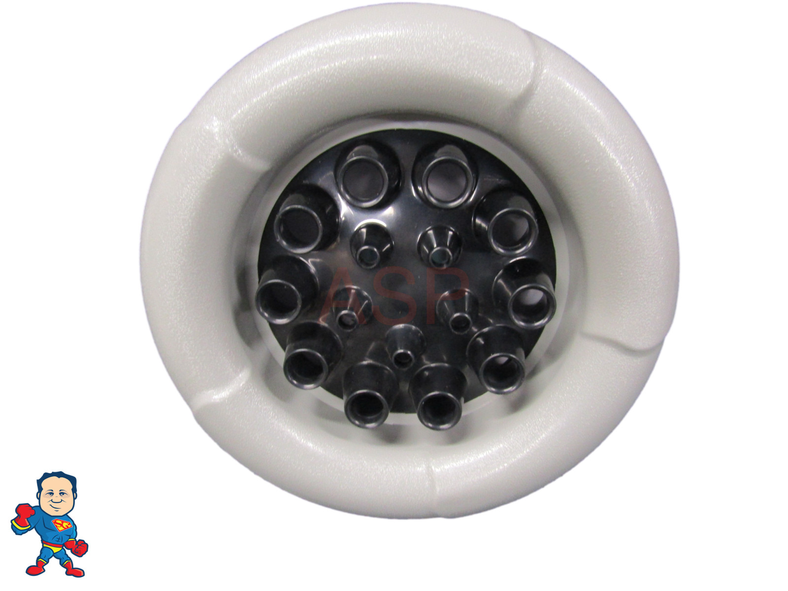 Master Spa 7 5/8" Down East Hot Tub Gray Jet Blaster Part