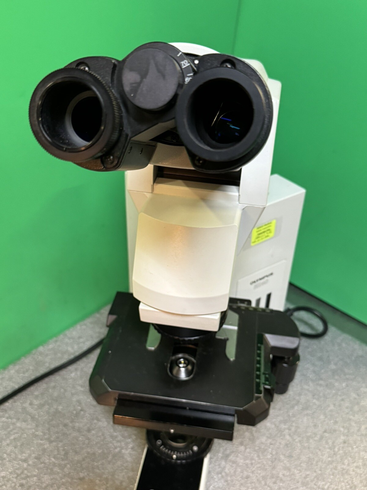 Olympus BX40F-3 BX-40F3 Laboratory Fluorescence Microscope U-TTBI Ergonomic Head