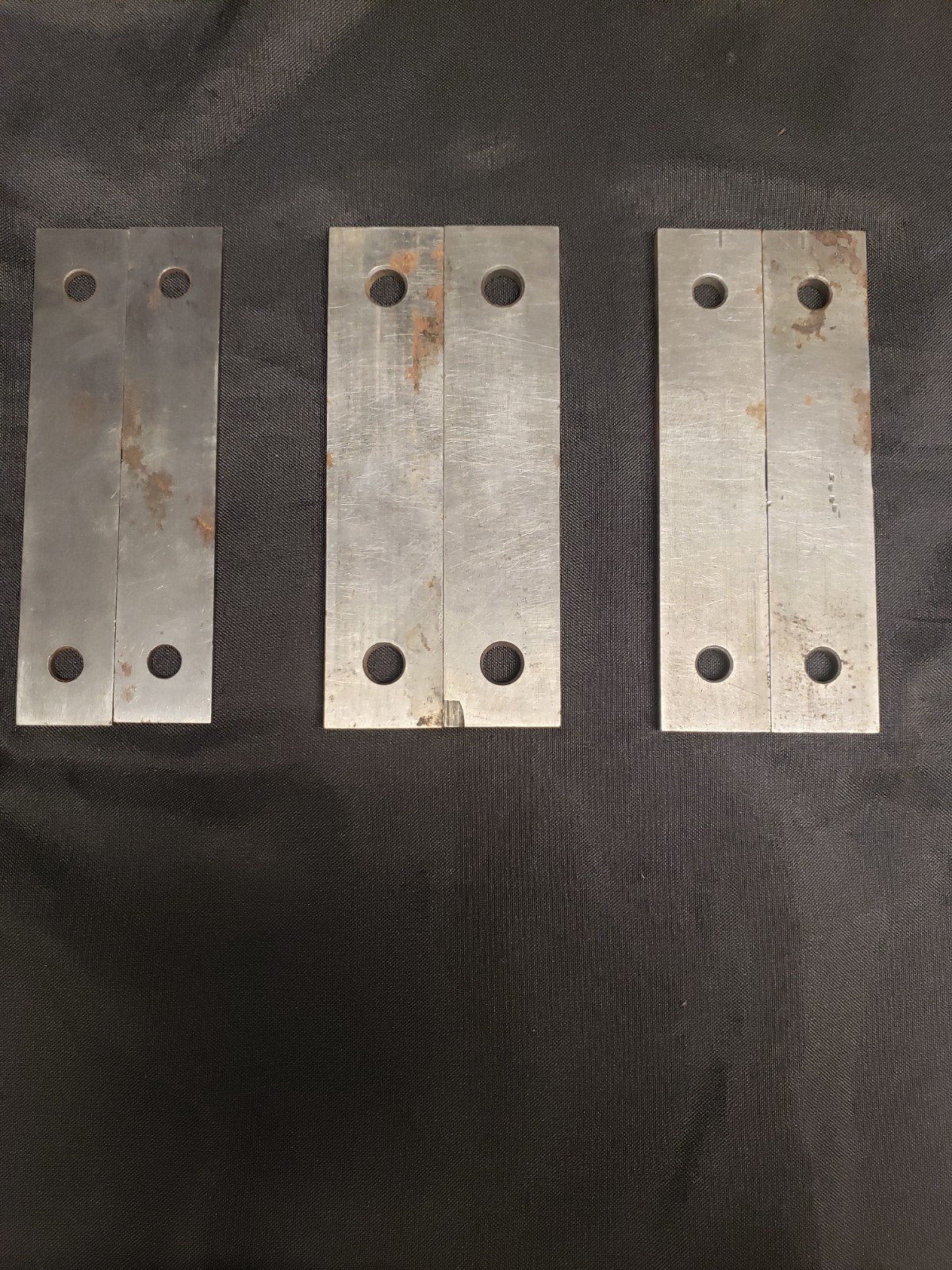 Read 3 Sets Vintage Machinist Parallel Bars ~ 3/16" X 6"