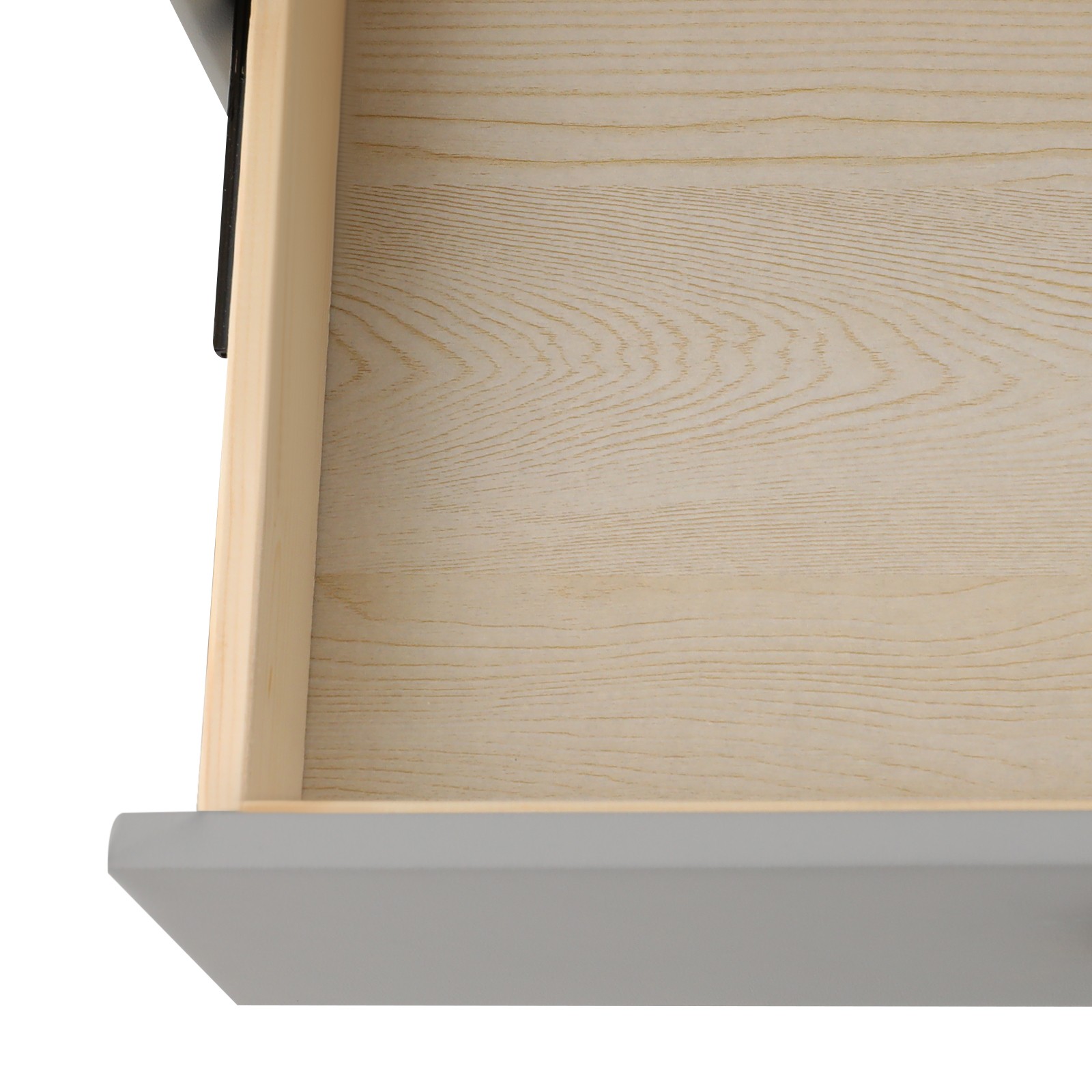 Bedside Table W/Wireless Charging Bluetooth Speaker Smart Nightstand W/Light&USB