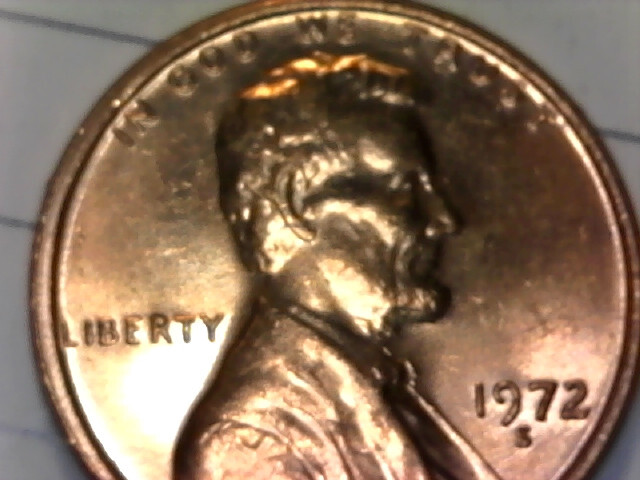 1972-S GEM Lincoln Memorial Penny Uncirculated 