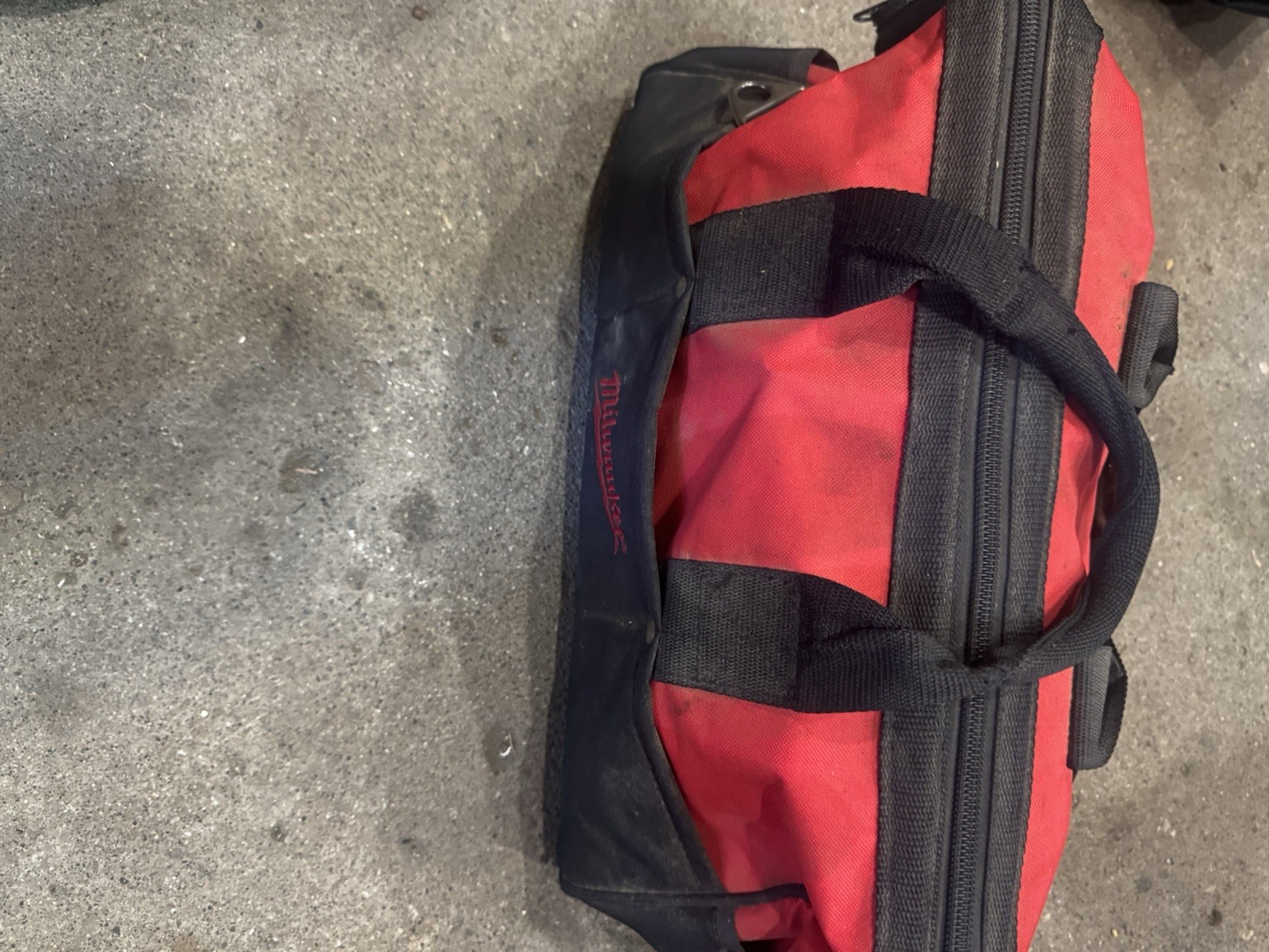 milwaukee tools 14.4v Driver Drill,flashlight, Impact Driver And Bag Untested