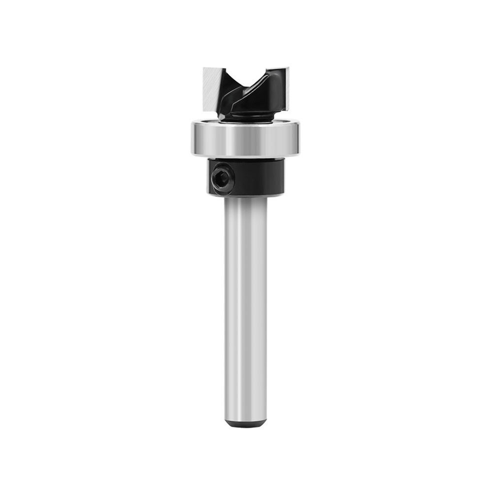 Flush Trim Router Bit with Bearing for Durable Wood Cutting Performance